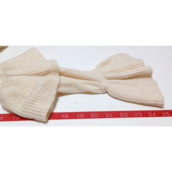 Antonio Melani Cashmere Sweater Womens L Ruffle Bell Sleeve Romantic Feminine - Picture 6 of 6